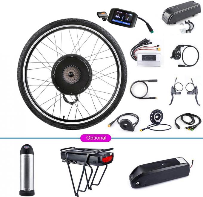 Strong power motorcycle electric conversion kit  bafang part e bike battery case cheap price 3000w hub motor kit 72v 5