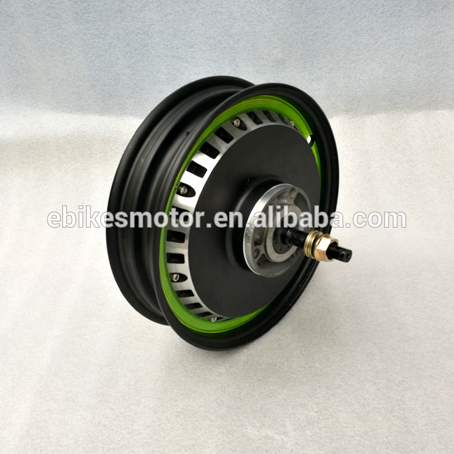 10inch DC electric wheel hub motor in wheel for sale/ fat whole wheel electric bike kits 1