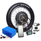 Strong power motorcycle electric conversion kit  bafang part e bike battery case cheap price 3000w hub motor kit 72v