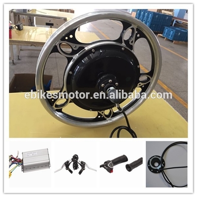 48v 1000w brushless hub motor, in front wheel motor 16'' complete kits