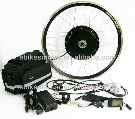 48v 1500w e bike conversion kit with rack type battery