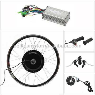 Brushless gearless motor for 48V 1500W bicycle engine kit