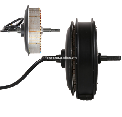 48V1500W Brushless Gearless Hub Motor/Electric Fat Bike DIY Conversion Kits fat ebike rim 26x4.0