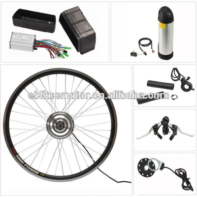 TOP/OEM CE motor 250W Cheap 48V 500W Electric Bike Conversion Kit rechargeable battery for rear