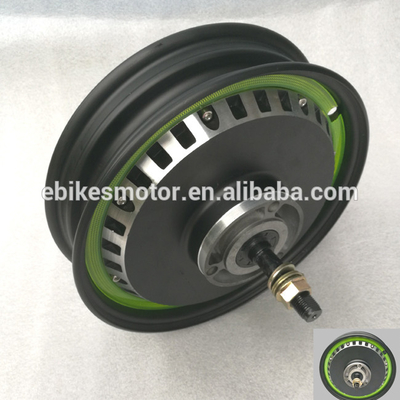 10inch DC electric wheel hub motor in wheel for sale/ fat whole wheel electric bike kits